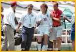 michelle Akers leaves field